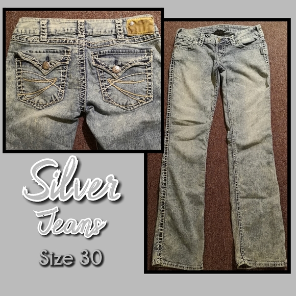 Silver Jeans Denim - SILVER Jeans Acid wash women's